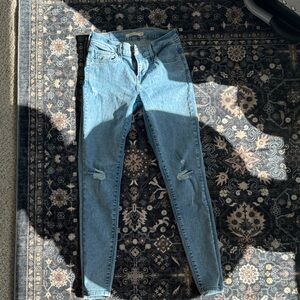 Levi's Light Blue Skinny Jeans